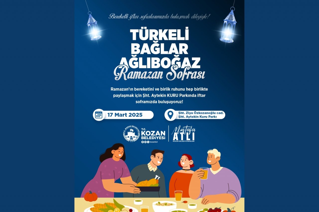RAMAZAN SOFRAMIZA BEKLİYORUZ
