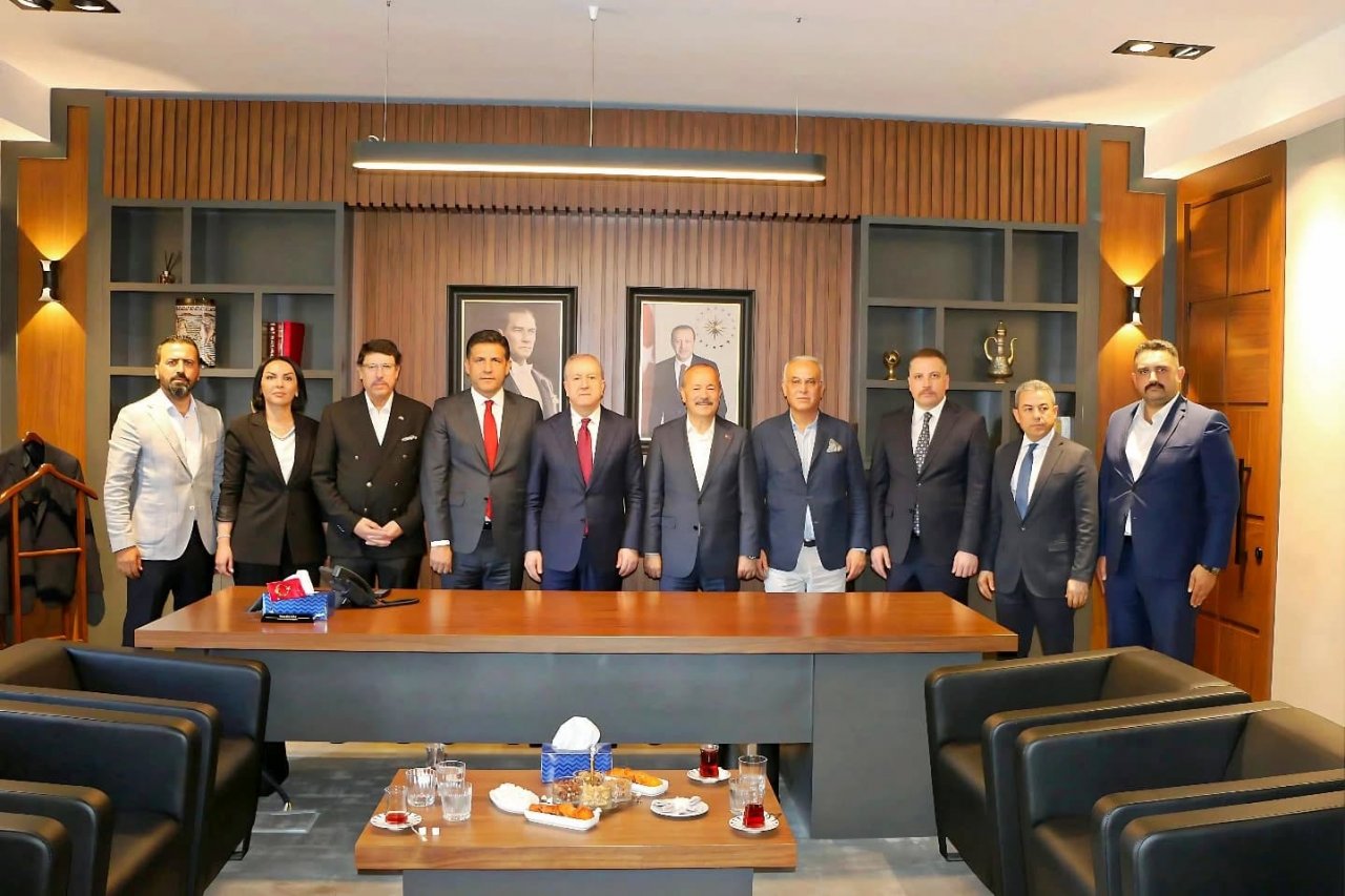 KIYMETLİ MİSAFİRLERİMİZİ BELEDİYEMİZDE AĞIRLADIK